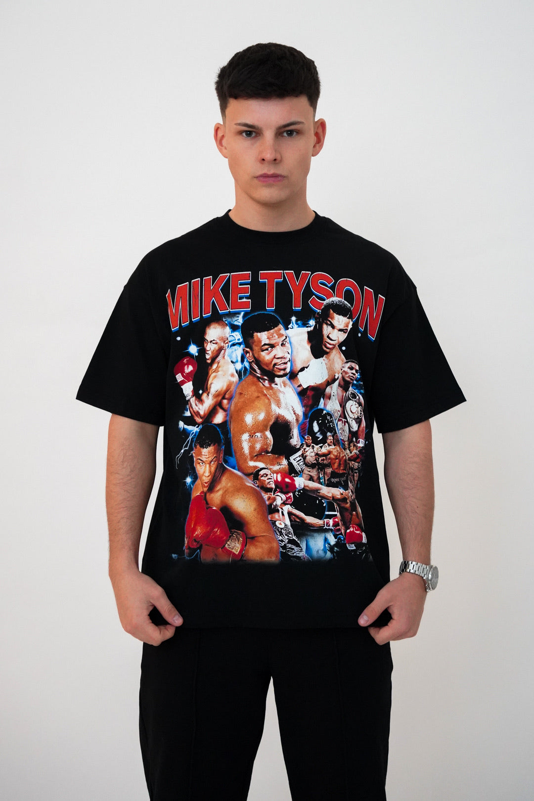 MIKE TYSON BLACK TEE