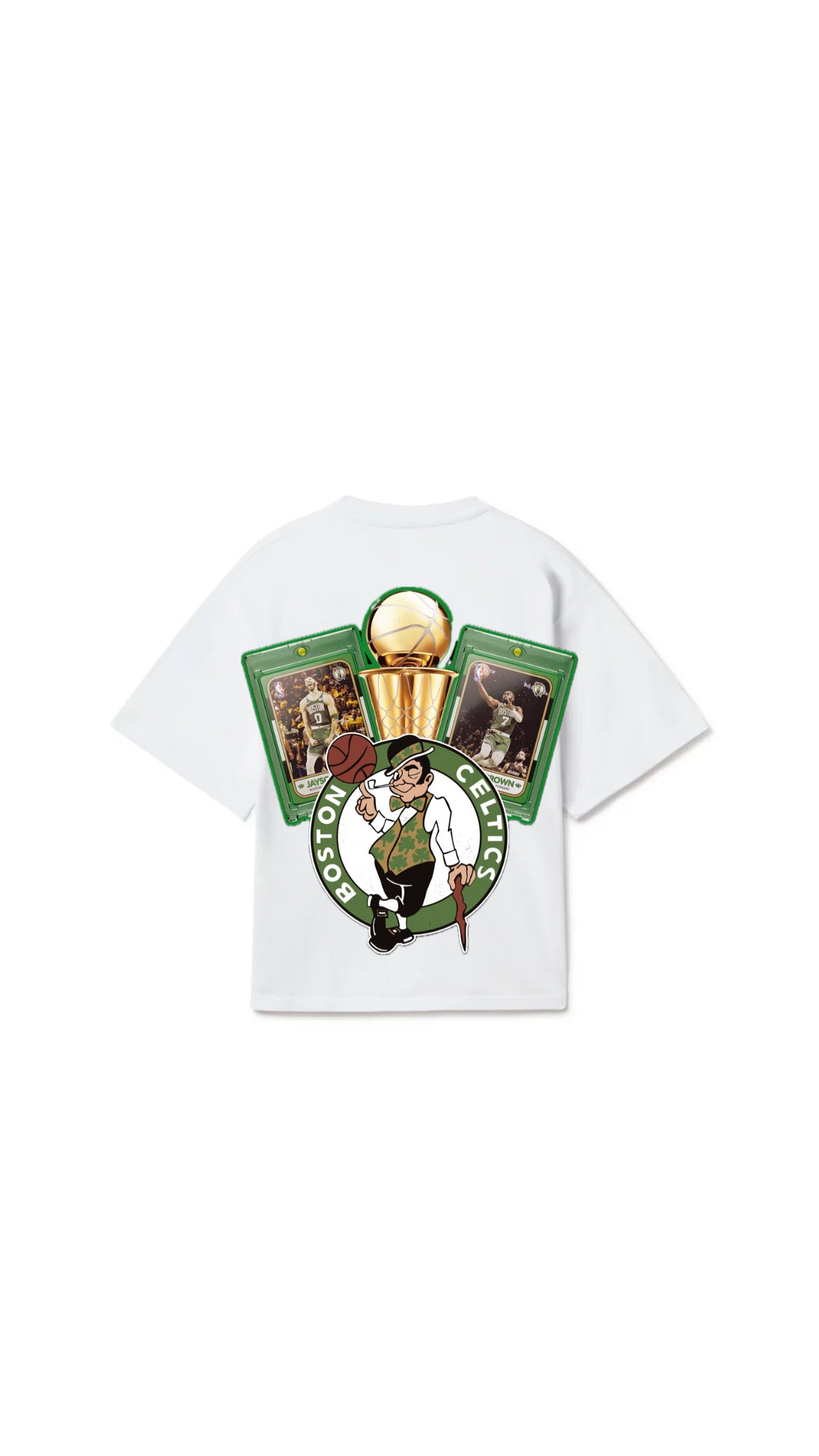 BOSTON CELTICS WHITE NBA CHAMPIONS TEE