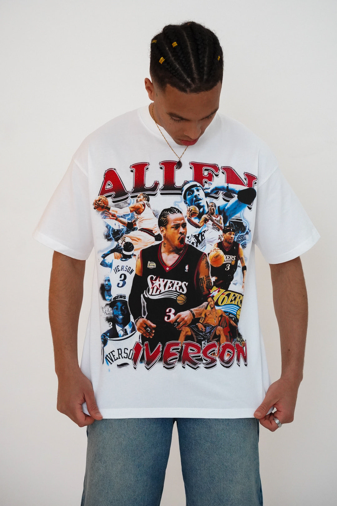 ALLEN IVERSON WHITE TEE