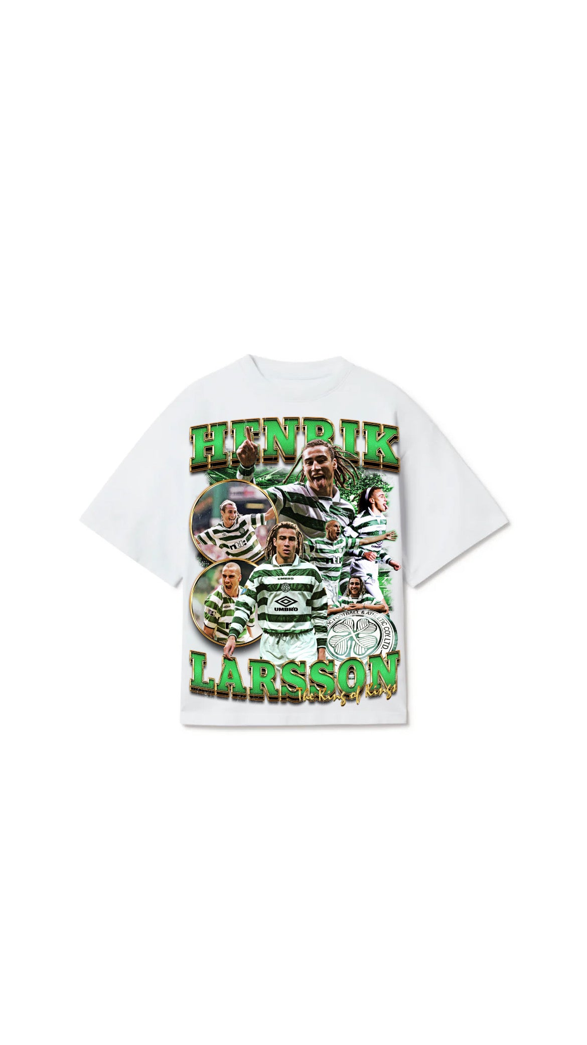 HENRICK LARSSON WHITE TEE