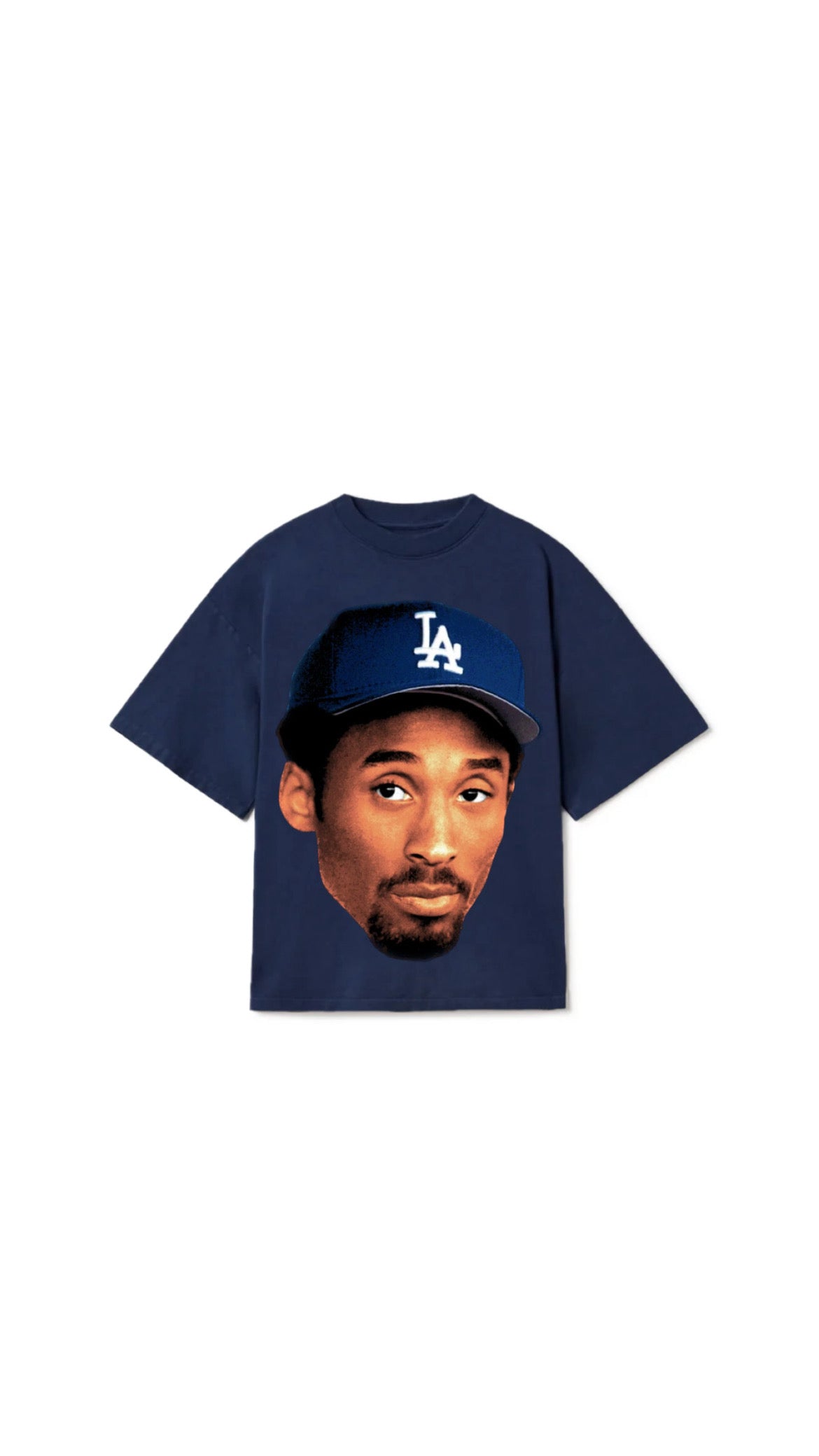 KOBE BIG HEAD NAVY TEE