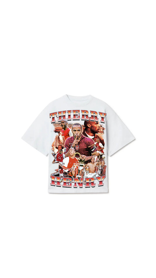 THIERRY HENRY WHITE TEE