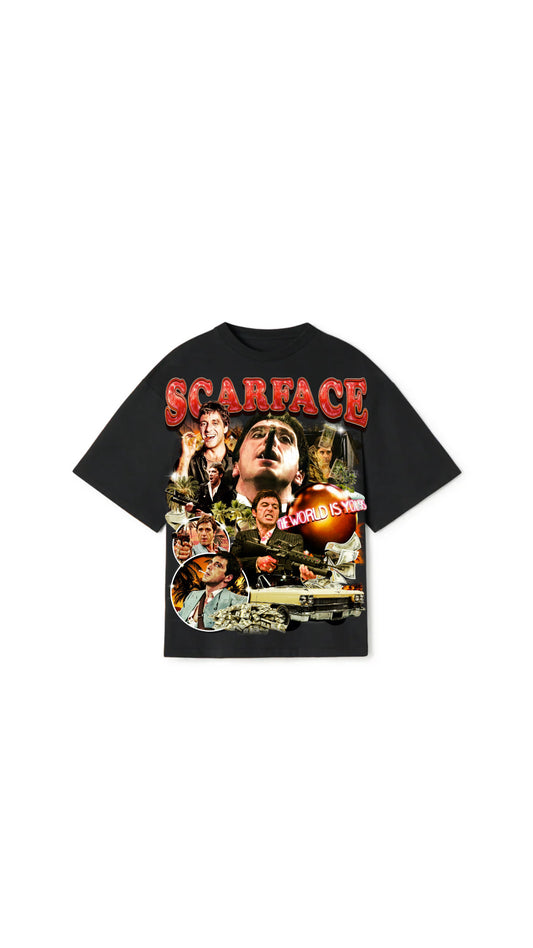 SCARFACE BLACK TEE